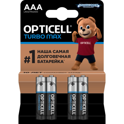 Батарейки OPTICELL Turbo Max AAA 4 шт