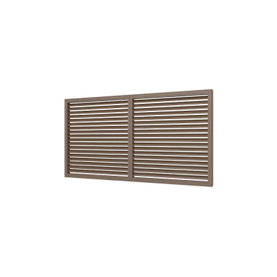 Экран радиаторный ERA ПР фланец 600x1500 пластик Oak П60150Р дуб