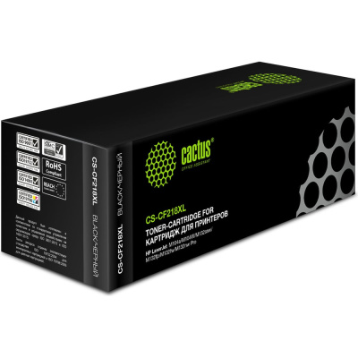 Лазерный картридж Cactus cf218x черный, 6000 страниц, для hp lj pro