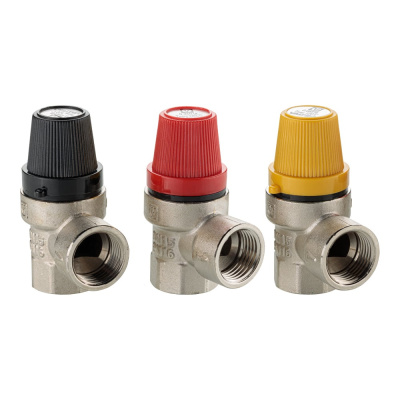 Предохранительный клапан Valtec вн.-вн. PN10, DN15,1/2, Pн 3,0 бар