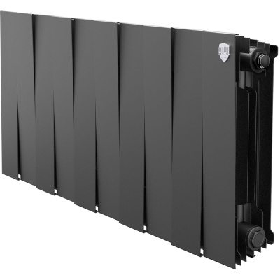 Радиатор биметаллический ROYAL THERMO PianoForte 300 Чёрный - 10 секц.