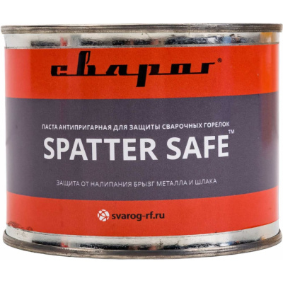 Паста антипригарная для защиты сварочных горелок Spatter Safe 300 г Сварог