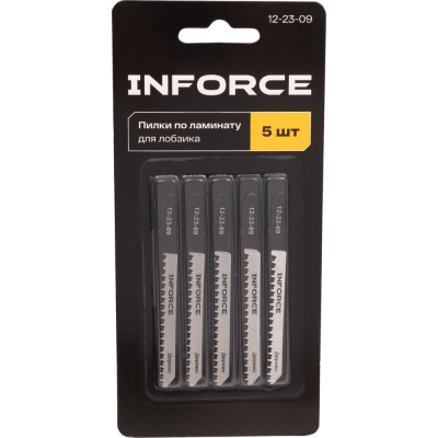 Пилки по ламинату для лобзика Inforce
