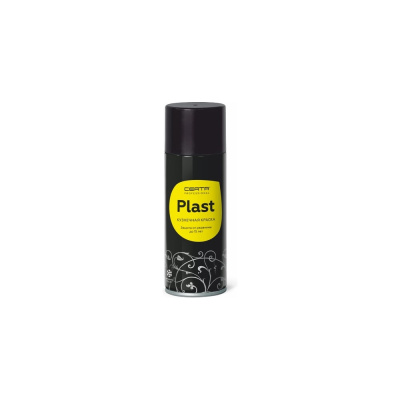 Аэрозольная грунт-эмаль Certa CERTA-PLAST полуглянцевый черный (RAL 9005)
