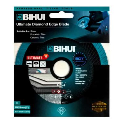 Диск алмазный Ultimate Edge 125 мм, для резки и заусовки плитки под 45 BIHUI DPD125