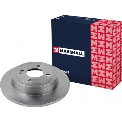 Тормозной диск задний Hyundai Solaris I, II 10-, Kia Rio III, IV 11- / Picanto 11- / i20 14- MARSHALL