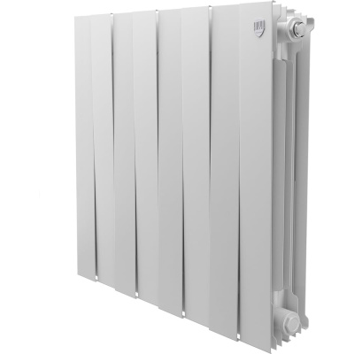 Радиатор биметаллический ROYAL THERMO PianoForte 500 Белый - 8 секц.