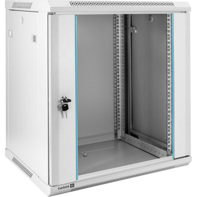 Шкаф телекоммуникационный ExeGate 19 настенный 12U EC-WM-12U.450.G.GREY 19”, 12U, 600x450x635mm ШхГхВ