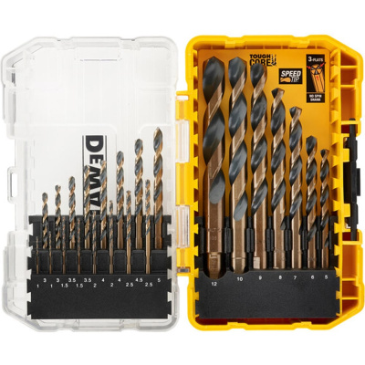 Набор сверл по металлу Dewalt