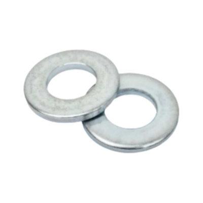 Шайба STEELREX DIN 125, простая, цинк, М24, упаковка 1 кг