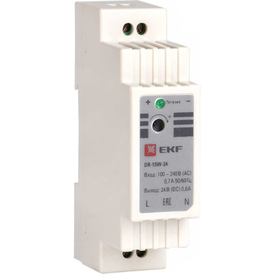Блок питания EKF DR-15W-24 PROxima