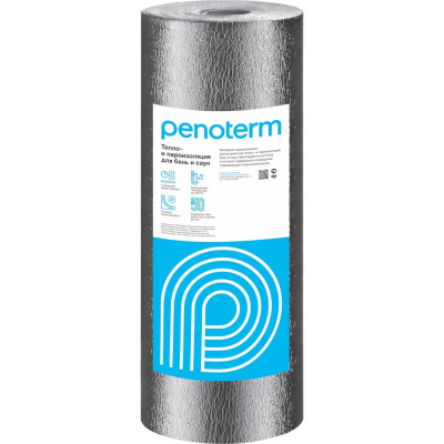 Тепло- пароизоляция для бань и саун Penoterm 4,0x1200x25 18.007 ГП.18.007