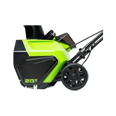 Комплект: Снегоуборщик аккумуляторный Greenworks GD60PSTK4, 60V, 51 см, бесщеточный, c 1хАКБ 4Ач и ЗУ