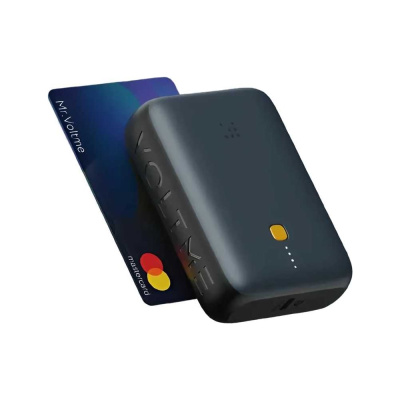Внешний АКБ VOLTME Hypercore HP10P 10000 mAh USB-С+USB-A 30W, PD3.0, QC4+, Темно Серый Металлик, B3025