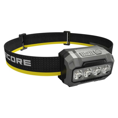 Налобный фонарь NITECORE HA23 UHE/MCT Black 600 Люмен, 132 м, 125 ч 2507