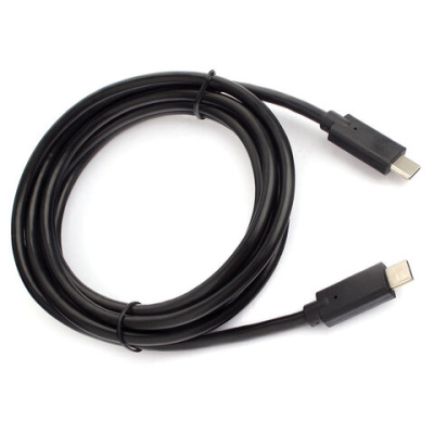 Кабель USB 3.1 Type-C-Type-C, 1,8 м, CABLEXPERT, 5 А, 100 Вт, PD/QC3.0, медь, черный, CCP-USB3.1-CMCM2-1.8M