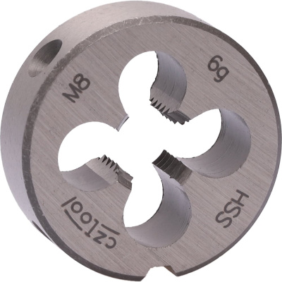 Плашка Bucovice Tools M 8 Шаг 1.25 HSS 25x9мм