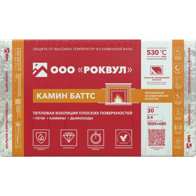 Теплоизоляция RWL КАМИН БАТТС