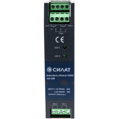 Модуль резервного питания на DIN-рейку СИЛАТ 20A, 24V / 24V 1 шт