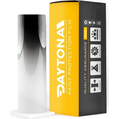 Тонирующий полиуретан DAYTONA PHOTOCHROME BLACK S100 - прозрачная антигравийная пленка для стайлинга и защиты оптики