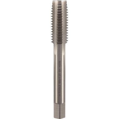 Метчик машинно-ручной H-Tools М8 шаг 1.25мм DIN352 HSSE-Co5 6h