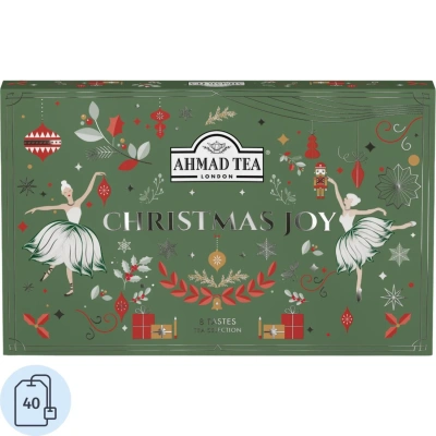Чай Ahmad Tea Чайное Ассорти Радость Рождества, 8 вкусов, 40 пак