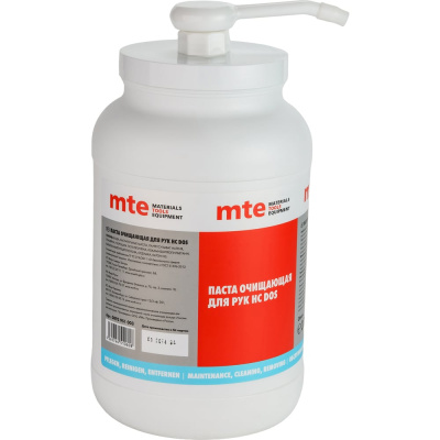 Паста очищающая абразивная для рук mte HC DOS с дозатором 3 л
