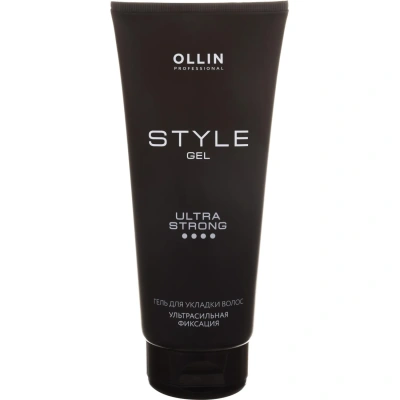 Гель для укладки волос OLLIN STYLE ультрасильной фиксации 200 мл