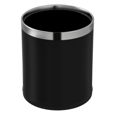 Ведро WeltWasser WW AXEN BL 6 L черный матовый