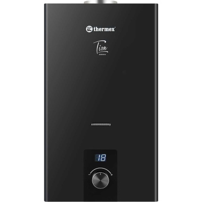 Газовый проточный водонагреватель Thermex (Термекс) T 20 D работает на природном газе, что