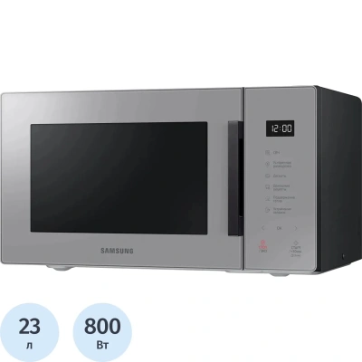 Микроволновая печь Samsung MS23T5018AG/BW, 800вт,23л