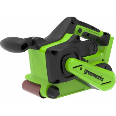 Производительная ленточная шлифовальная машина Greenworks G24BS