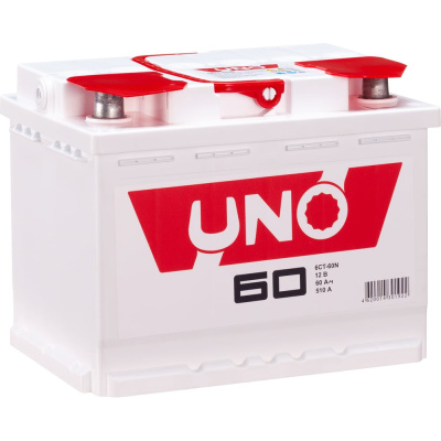 Аккумулятор UNO 6ст 60 N, 510 А CCA