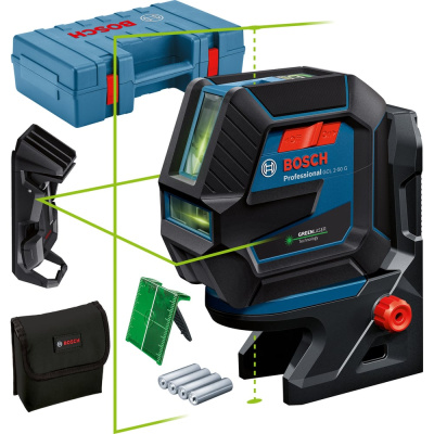 Комби-лазер Bosch GCL 2-50G + RM10 + клипса + кейс