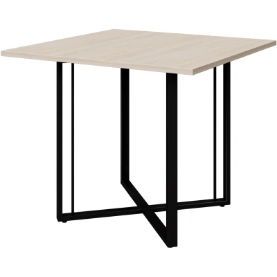 Стол переговорный K-Loft Director 241S013 900х900х752 дуб сканд/черный