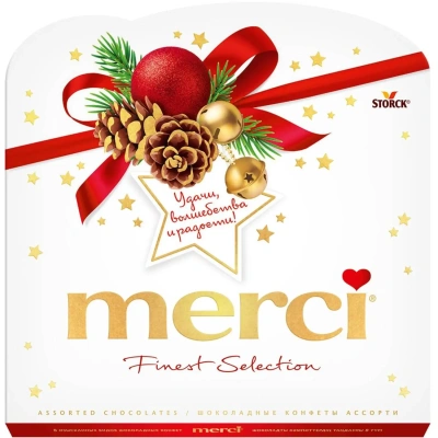 Конфеты Merci Ассорти Шишки, 200г