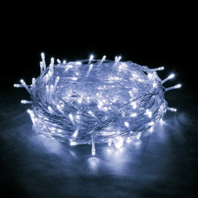 Гирлянда светодиодная Занавес 400LED 20 нитей 2x2 м холодный белый