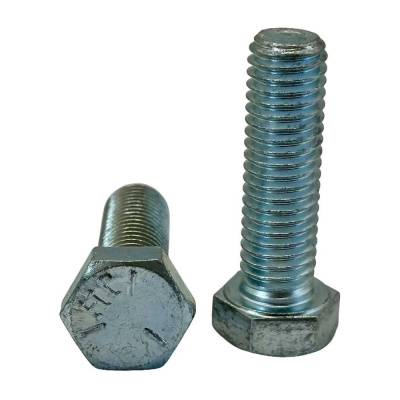 Болт boltnn.ru DIN 933 5/16-18 UNC х 5/8 (16мм) Gr5 (8.8) цинк 5 шт