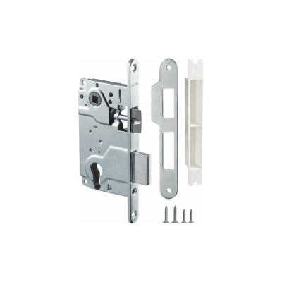 Межкомнатный замок под цилиндр Armadillo LH 25-50 CP BOX