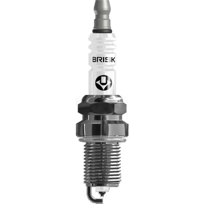 Широкодиапазонная свеча зажигания BRISK PLATIN 1401 DR15YP-1-N с центральным электродом с платиновым контактом, который