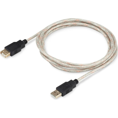 Кабель-удлинитель BURO USB2.0-AM-AF-S USB A(m) USB A(f) 1.8м