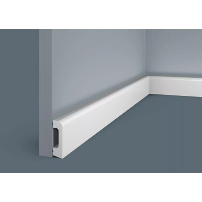 Плинтус Cosca decor PX013 50x15 мм, 2000 мм, экополимер