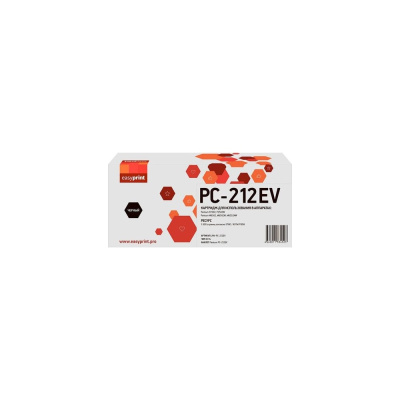 Лазерный картридж EasyPrint LPM-PC-212EV Уровень (1600), черный, с чипом