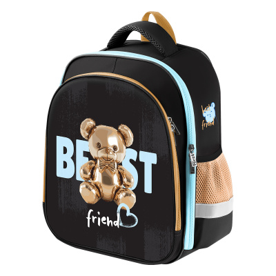 Ранец Först School Light "Best friend" 35*29*12см, 2 отделения, 2 кармана, анатомическая спинка