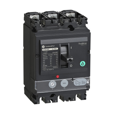 Автоматический выключатель Systeme Electric SYSTEMEPACT CCB160 100KA 3P3D TMD160
