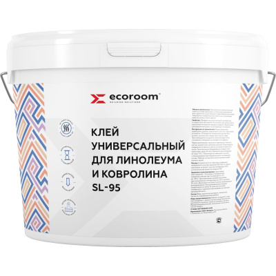 Клей для линолеума и ковролина ECOROOM Sl-95 10 кг