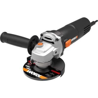 Угловая шлифовальная машина WORX WX718 работает от сети 220В и