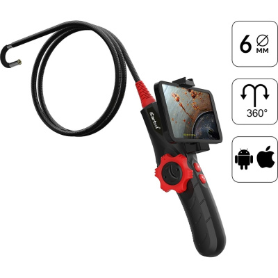 iCartool IC-V200 управляемый видеоэндоскоп с поворотной камерой на 360°