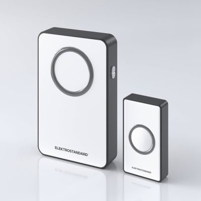 Электрический звонок Elektrostandard DBQ27M WL 38M IP20 бытовой дверной Белый Чёрный