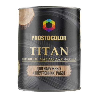 Укрывное масло PROSTOCOLOR TITAN (Серый Нефрит) 2 л
